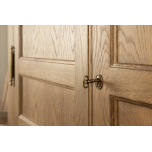 Block & Chisel double door solid weathered oak wardrobe
