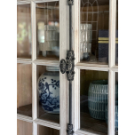 Display cabinet glass doors
