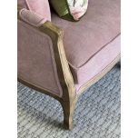 French style sofa with wooden frame