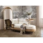 deconstructed daybed with wooden frame