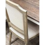 French style upholstered dining chair 