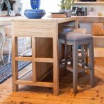 Leonard Sideboard with 3 drawers and two shelves with towel rail