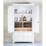 Block & Chisel Antique White utility cupboard