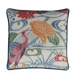 ancient bird pattern cushion