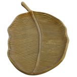 Block & Chisel aluminium leaf platter
