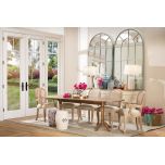 WHITTAKER DINING TABLE IN SOLID ANTIQUE WEATHERED OAK