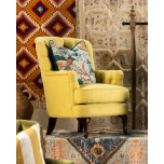 Dorothy Tufted armchair in yellow