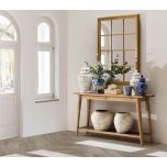 Gold frame grid mirror