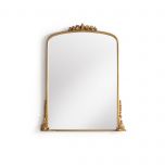 Block & Chisel rectangular standing mirror with black frame