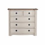 French 5 drawer chest of drawers 