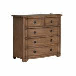 French 5 drawer chest of drawers 