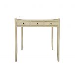 writing desk or vanity desk with weaved top