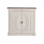french style cabinet with storage