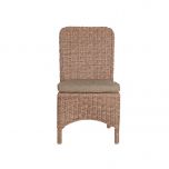 Block & Chisel rattan outdoor dining chair