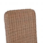 Block & Chisel rattan outdoor dining chair