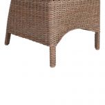 Block & Chisel rattan outdoor dining chair