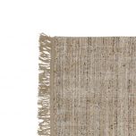 Natural block and chisel rug