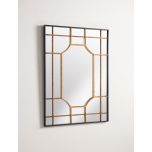 Block & Chisel rectangular mirror