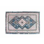 Dhurrie rug blue Naksha collection 