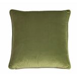 floral scatter cushion with velvet backing.