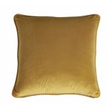 blush and gold cushion with velvet backing