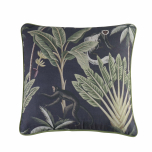 Hillhouse scatter cushion monkeys on charcoal