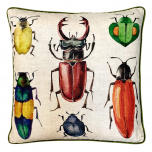 Block & Chisel bug insect cushion multi colours