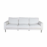 3 seater Lucca sofa in white 