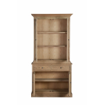 Oak cabinet with storage 