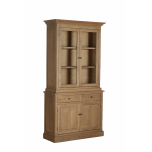 Oak cabinet with storage 