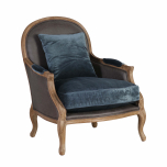Occasional upholstered armchair 