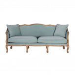 French style sofa with wooden frame