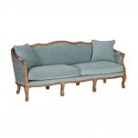 French style sofa with wooden frame
