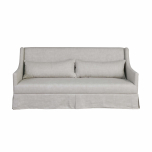 slipcover 2 seater sofa in linen