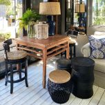 Wooden Chinese occasional table