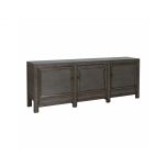 3 door painted lacquered sideboard with storage