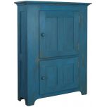 Block & Chisel blue distressed pantry cupboard