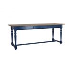 Block & Chisel blue desk