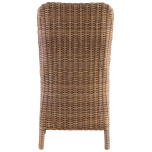 Block & Chisel rattan outdoor dining chair