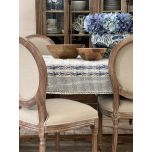 dining chair with oak frame and linen upholstery Château Collection 