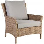 Block & Chisel rattan outdoor lounge chair