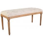Block & Chisel print upholstered bedend