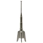 Block & Chisel raw nickel spaceship decor