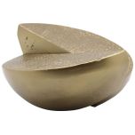 Block & Chisel round abstract sculpture