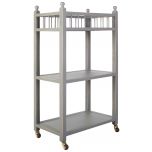 Block & Chisel chimney sweep grey bathroom trolley