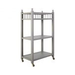 Block & Chisel chimney sweep grey bathroom trolley