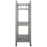 Block & Chisel chimney sweep grey bathroom trolley