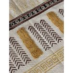 royal geometric dhurrie rug naksha collection 