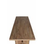 Elm wood dining table
