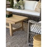 Outdoor 3 seater sofa with cushions 